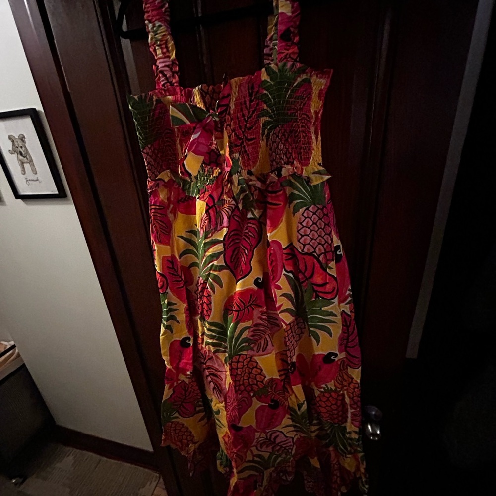 Farm Rio Tropical Print Sundress